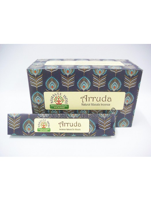 Incenso Namaste India Arruda 15gr (12x15gr) 